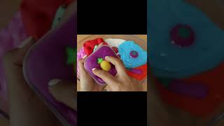 Mixing Random Things Into Slime shorts asmr slime [upl. by Tzong]