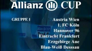 Auslosung Allianz Cup 2012  RAN1 [upl. by Love]