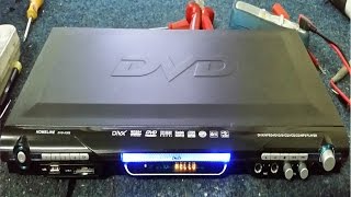 DVD HOMELINE DVD K362 Repair lowspeed motor [upl. by Lynnelle686]