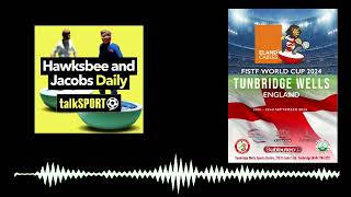 Jonathan Beales Talk to Hawsbee and Jacobs on TalkSport about the Subbuteo FISFT World Cup 18924 [upl. by Aztiram]