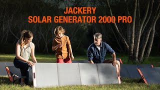 Jackerys Solar Generator 2000 Pro [upl. by Islean]