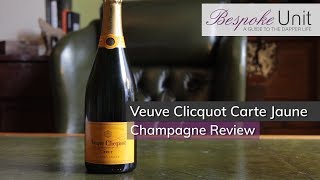 Veuve Clicquot Carte Jaune Champagne Review La Grande Dame de la Champagne [upl. by Husain623]