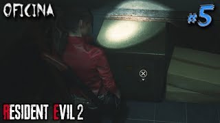 RESIDENT EVIL 2 REMAKE  CLAIRE  Combinación Caja Fuerte Oficina Oeste 5 [upl. by Teresa585]