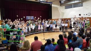 Memorial School Song  Memorial Elementary School Montvale NJ  Spring Chorus  2017 [upl. by Brocklin]