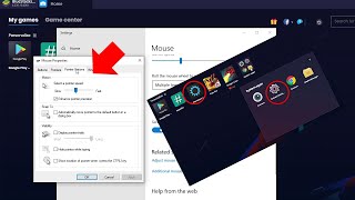 Mouse Pointer Speed amp Android Setting Bluestacks [upl. by Irisa396]