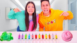 NON SCEGLIERE IL COLORE SBAGLIATO SLIME CHALLENGE [upl. by Nnaael]