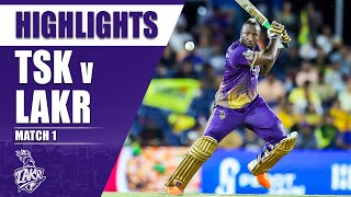 Andre Russells crucial fifty kept the hopes alive  Match Highlights  TSK v LAKR  MLC 23 [upl. by Link]