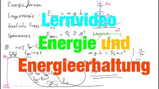 ENERGIE und ENERGIEERHALTUNG ganz einfach erklärt  Der Physiklehrer [upl. by Lil260]