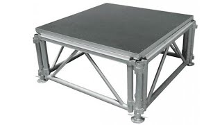 Buy the aluminium stage platform and set it up [upl. by Harding]