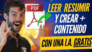 Cómo Leer Y Resumir un PDF CON INTELIGENCIA ARTIFICIAL FACIL Y RÁPIDO [upl. by Ennail267]