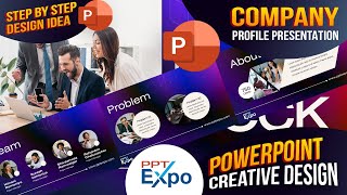 powerpoint 🥵PowerPoint Templates🔥Pitch Deck Template🔥Creative Slideshow pptexpo slideshow [upl. by Eerdua]