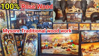 1 కుడా కలర్ కలవదు 100 Rosewood inlay art work Mysore Traditional Handicrafts  Mysore arts [upl. by Bethesde]