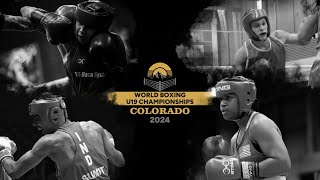 2024 U19 World Boxing Championships Day 4 Session 4 Ring A [upl. by Ahseyt]