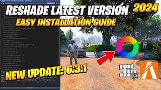 FiveM How To Install ReShade New Update v631  ReShader 631  ReShader Latest Version 631 [upl. by Atsiuqal]