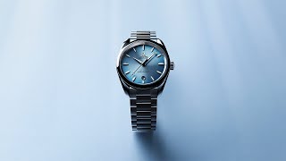 Seamaster in Summer Blue Aqua Terra 38 mm 150 metres  OMEGA [upl. by Redla107]