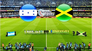 HONDURAS vs JAMAICA  CONCACAF NATIONS LEAGUE 202425 [upl. by Gilud]