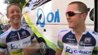 ORICAGreenEDGE Backstage Pass  Vuelta Stage 2 [upl. by Alleynad]