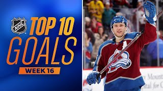 Top 10 Goals from Week 16  202324 NHL Season [upl. by Sreip]