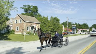 Driving FLESHERTON Ontario Canada Countryside towns  Relaxing Drive [upl. by Lacym]