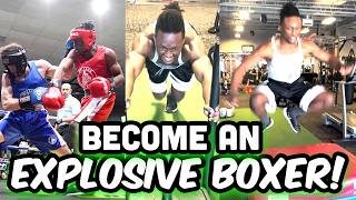 Build Explosive POWER for BOXING 💥🥊 [upl. by Ainomar]