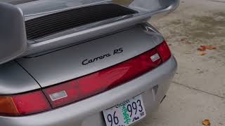 Silver 993 Carrera RS Overview [upl. by Nlycaj]