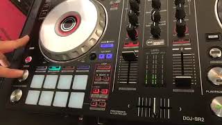 DEMOSTRACION Pioneer DDJ SR2 [upl. by Asertal]