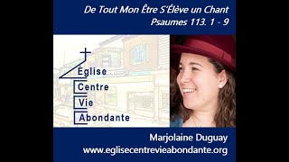 Message  Culte Eglise CVA 12 mai 2024 [upl. by Simon]