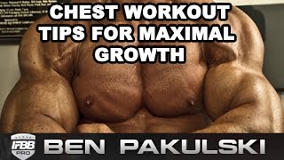 Chest Workout  Ben Pakulski Teaches Chest Workout Training [upl. by Ettenal]