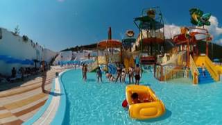 Aqua Park Budva Montenegro Video 360 Part 1 [upl. by Eiromem881]