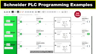 Schneider PLC Programming Examples [upl. by Romona]