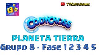 CodyCross Planeta Tierra Grupo 8 Fase 1 2 3 4 5 [upl. by Reiss]