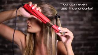 How To Use Our Hair Straighteners Golden Curl [upl. by Tarryn]