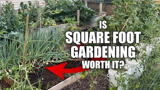 Is Square Foot Gardening Worth It [upl. by Zigrang]