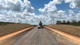 Caminhão com carga especial “Gigante” para usina eólica BR 116 Bahia [upl. by Nylorahs843]