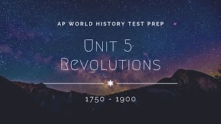 AP World History Modern Unit 5 Review [upl. by Minor]