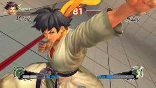 Ultras for Ibuki Makoto and Dudley in Super Street Fighter 4 [upl. by Sices]