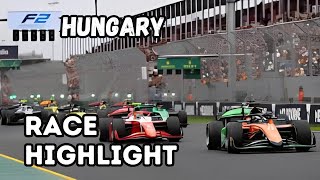 F2 race Highlight Hungarian grand prix [upl. by Philipp594]