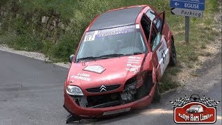 Rallye Haute Vallée de la Loire 2018 CRASH [upl. by Othe]