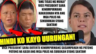 Matapos SILA PA ang Mag REKLAMO PULIS na SINUBUKANG SAKTAN si VP SARA KINASUHAN NA quotHUMANDA KAquot [upl. by Delbert]