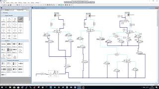 festo fluidsim ciclo unico continuo e temporizzatori pneumatici [upl. by Hirschfeld]