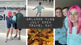 ORLANDO PRE TRAVEL DAY  TRAVEL DAY VLOG JULY 2024  NEWCASTLE TO MELBOURNE WITH TUI [upl. by Gosselin224]