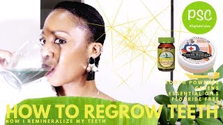 How I Restore Enamel amp Remineralize my Teeth  Reverse Cavities Naturally [upl. by Ogaitnas993]