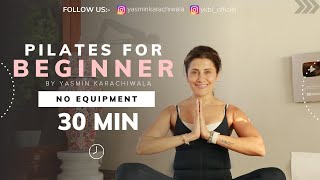 30 mins Beginner Pilates 💪 [upl. by Trabue513]