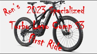 2023 Specialized Turbo Levo First Ride 10 Feb23 2k60p60Mbps [upl. by Prendergast]