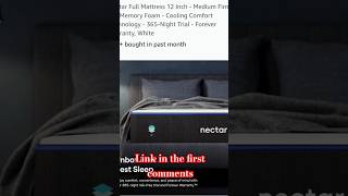 quotPerfect Comfort with the Nectar 12Inch MattressquotSleepComfort NectarMattress RestfulSleep [upl. by Secunda]