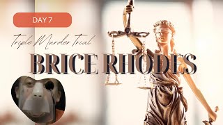 SENTENCING Triple Murder Trial KY v Brice Rhodes  Day 7 BriceRhodes [upl. by Alyos936]