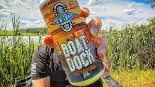 388 Boat Dock Double Hazy IPA New Trail Brewing craft beer review [upl. by Lienaj]