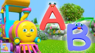 Alphabet Lied Vorschul Lernvideo für Kleinkinder auf Deutsch [upl. by Suiratnod407]