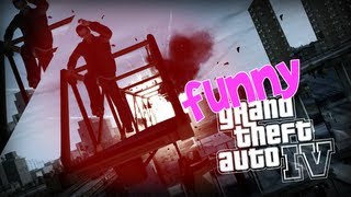 FUNNY MOMENTS  Grand Theft Auto 4  TBoGT w Tivolt [upl. by Gnod]