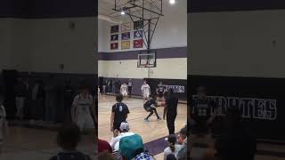 Middle School basketball Highlights Khedric Bell 8th grade [upl. by Gebler]